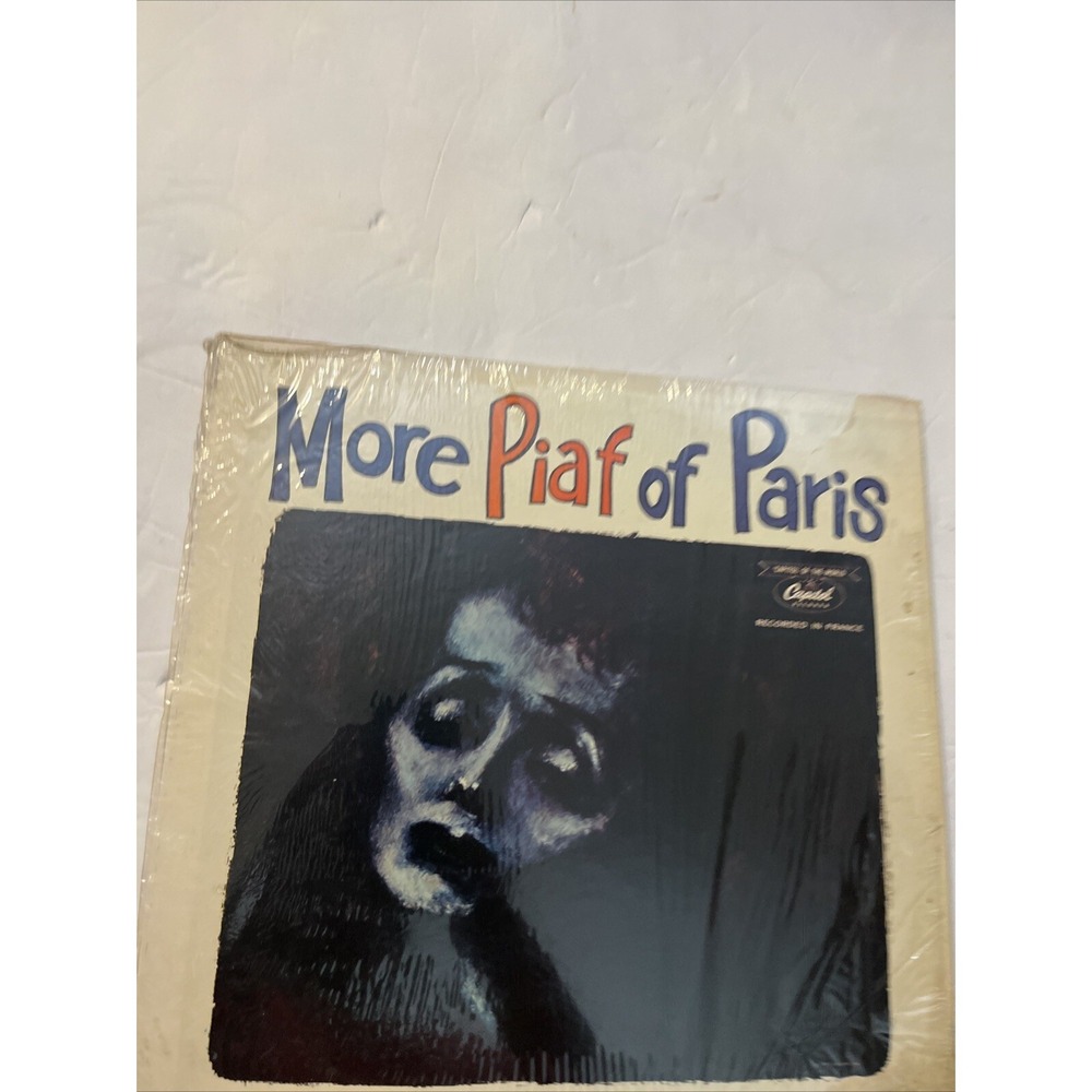 Edith Piaf More Piaf‎ Of Paris Vinyl LP Capitol 1961